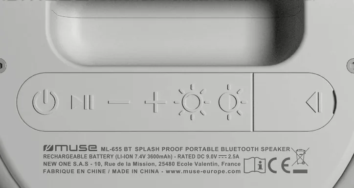 Muse ML-655 BT, vue 3
