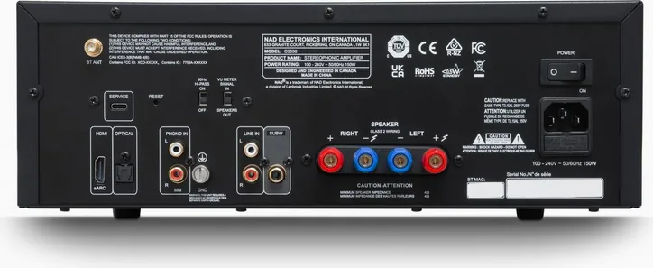 NAD C3030, vue 2