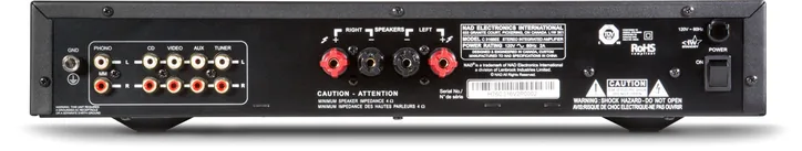 NAD C316 BEE V2, vue 2