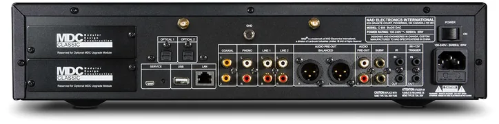 NAD C658, vue 2