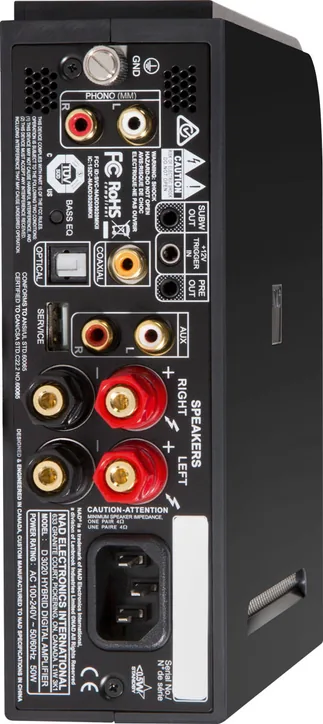 NAD D3020 V2, vue 2