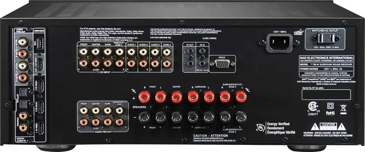 NAD T758 V3i, vue 3