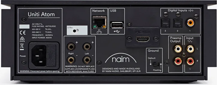 Naim Audio Uniti Atom HDMI, vue 2