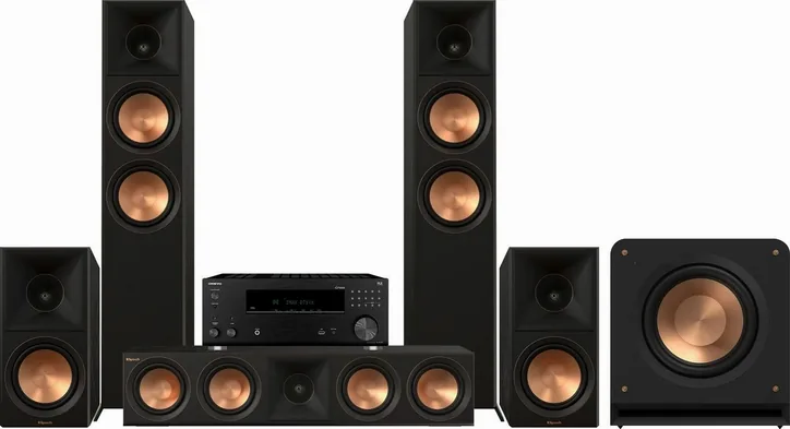 Onkyo TX-RZ30 + Klipsch RP-6000F II HCM 5.1, vue principale