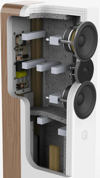 Q Acoustics Concept 500, vue 4