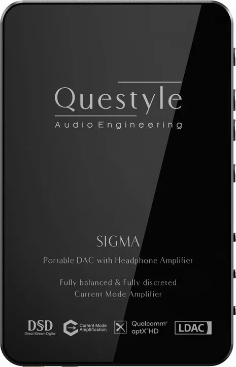 Questyle Sigma, vue principale