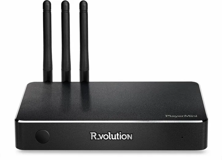 R_volution Player Mini, vue principale