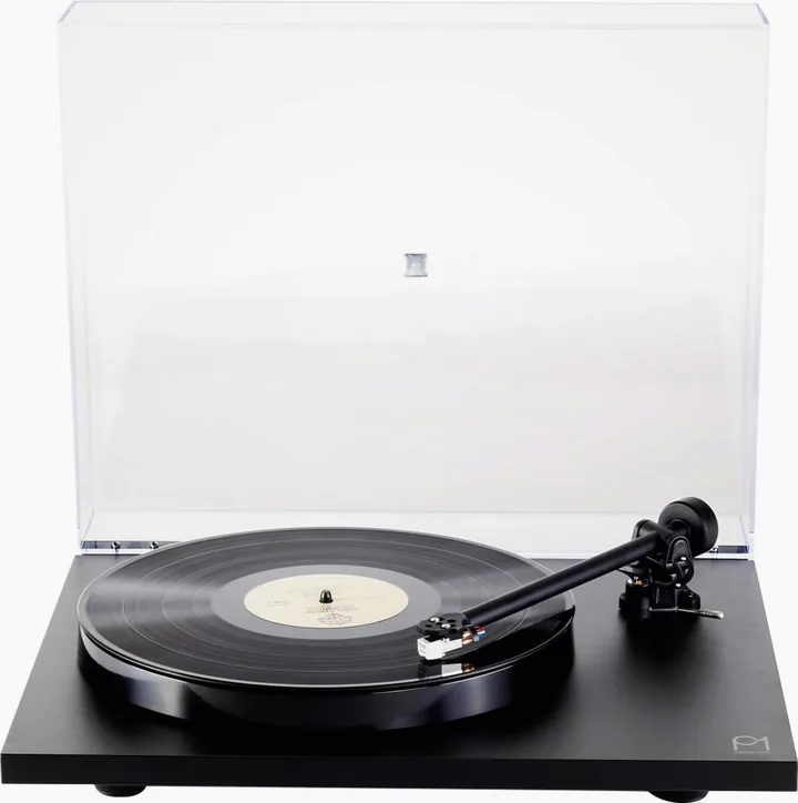 Rega Planar 1 Noir mat Carbon MM, vue principale