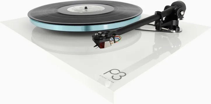 Rega Planar 3 Blanc laqué Nd3 MM, vue principale