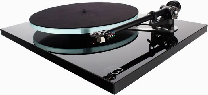 Rega Planar 3 Noir laqué Nd5 MM, vue principale