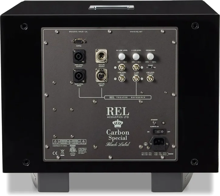 Rel Acoustics Carbon Special Black Label, vue 3