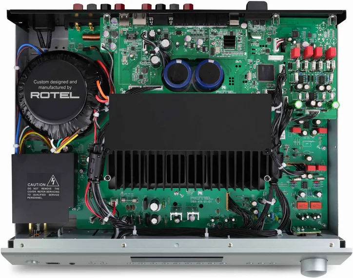 Rotel A-14 MKII, vue 3