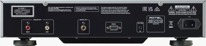 Rotel CD-11 MKII, vue 2