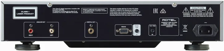 Rotel CD-11 Tribute Edition, vue 2