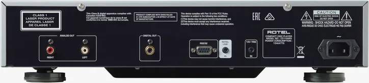 Rotel CD-14 MK2, vue 3