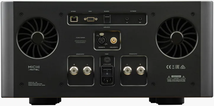 Rotel Michi M8, vue 2