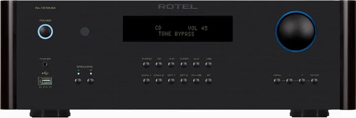 Rotel RA-1572 MKII, vue principale