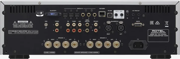 Rotel RA-1592 MKII, vue 2