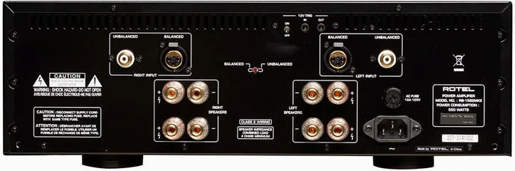 Rotel RB-1582 MKII, vue 2