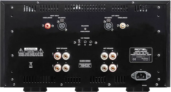 Rotel RB-1590, vue 2