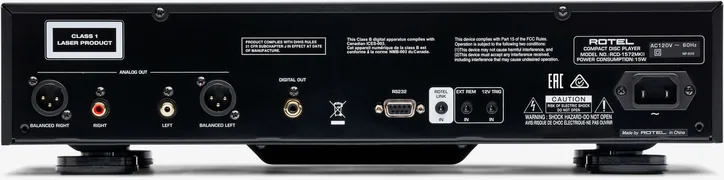 Rotel RCD-1572 MK2, vue 4