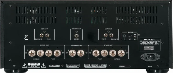 Rotel RMB-1555, vue 2