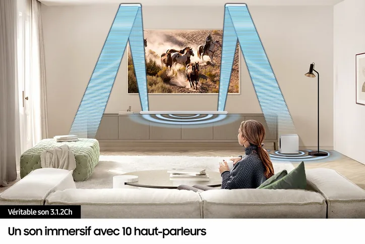 Samsung HW-S811D, vue 4