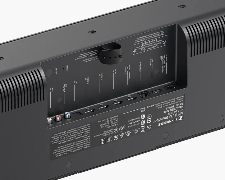 Sennheiser Ambeo SoundBar Max, vue 3
