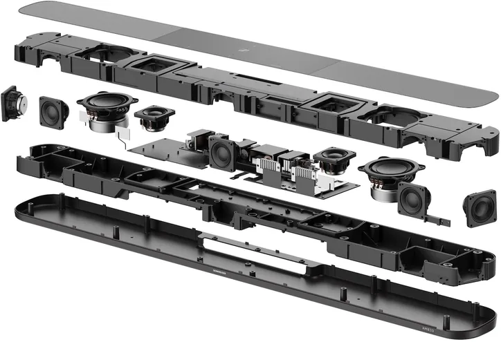 Sennheiser Ambeo SoundBar Plus, vue 2