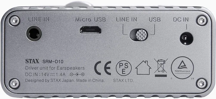 Stax SRM-D10, vue 3