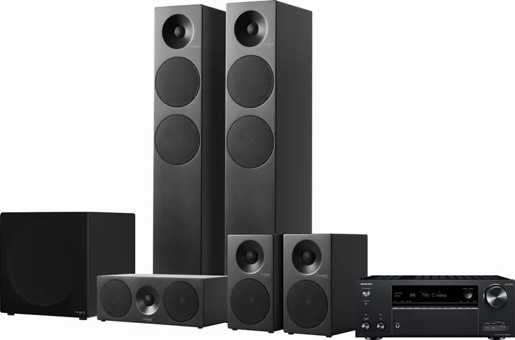 Tangent Spectrum II X6 HC 5.1 + Onkyo TX-NR7100, vue principale