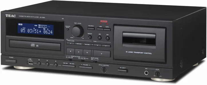 Teac AD-850-SE/B, vue 2