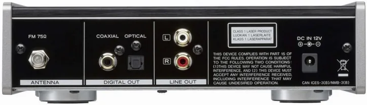 Teac PD-301DAB-X, vue 2