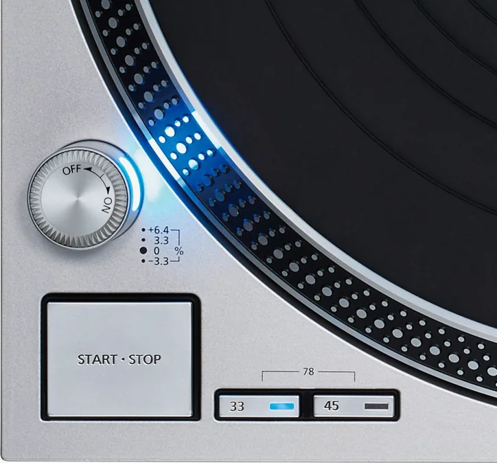 Technics SL-1200GR2, vue 3