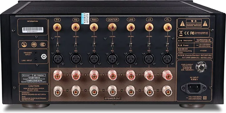 Tonewinner AD 7300 PA, vue 3