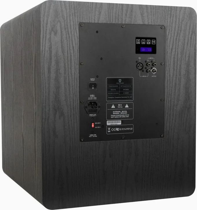 Tonewinner SW-D4000, vue 3