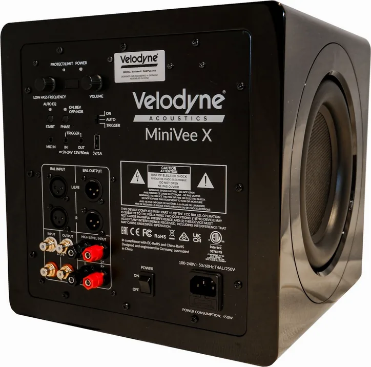 Velodyne MiniVee X, vue 2