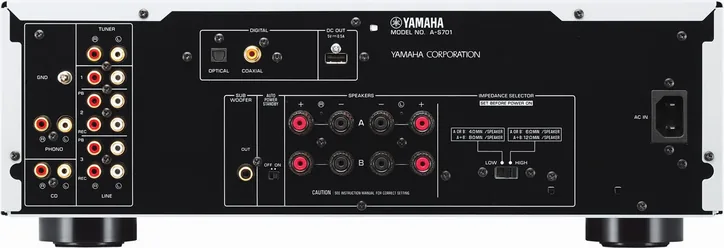 Yamaha A-S701, vue 2
