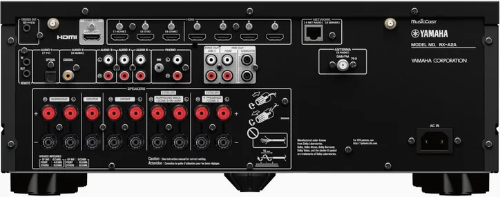 Yamaha Aventage RX-A2A, vue 2