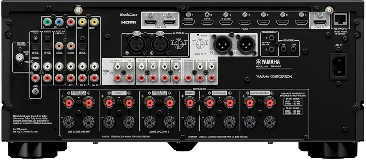 Yamaha Aventage RX-A6A, vue 2