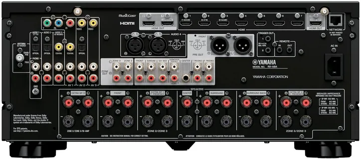 Yamaha Aventage RX-A8A, vue 2