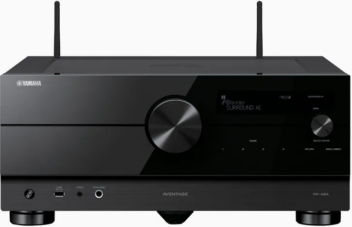 Yamaha Aventage RX-A8A, vue 3