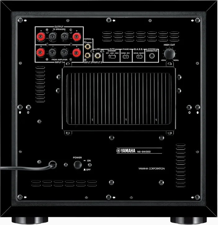 Yamaha NS-SW300, vue 2