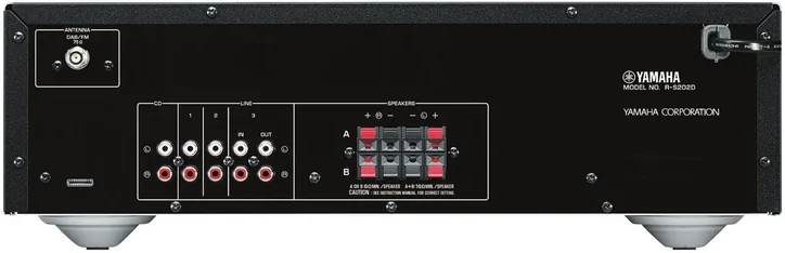 Yamaha R-S202D, vue 2