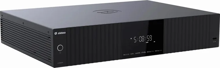 Zidoo UHD8000, vue principale