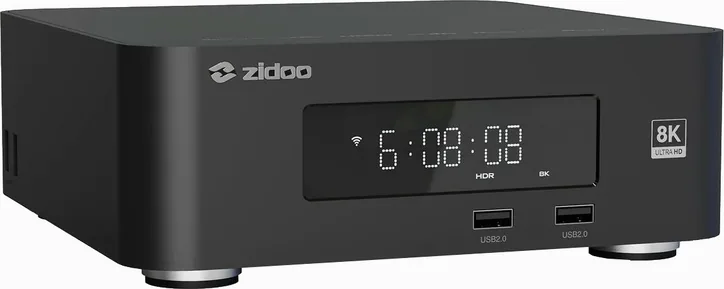 Zidoo Z30 PRO, vue principale