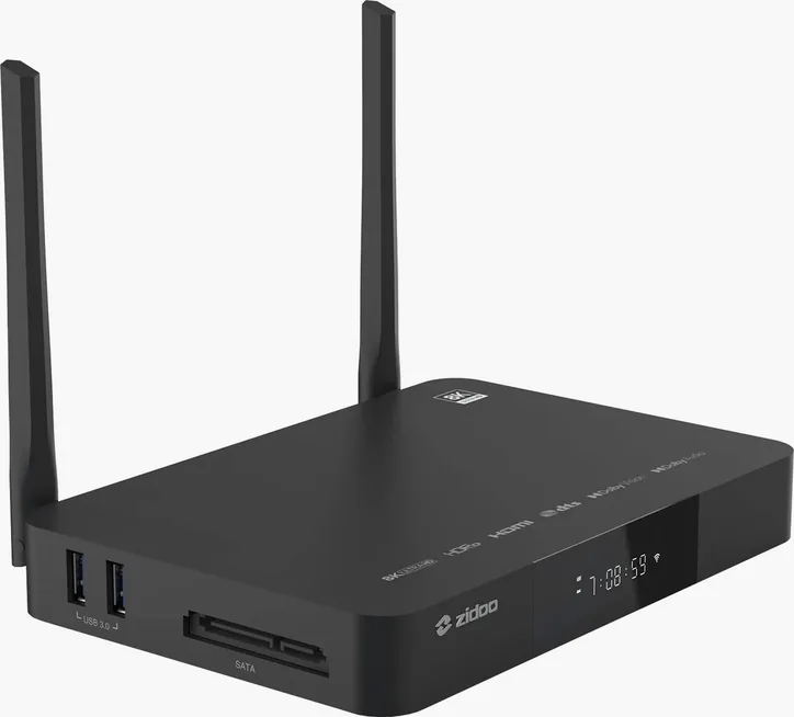 Zidoo Z9X 8K, vue principale